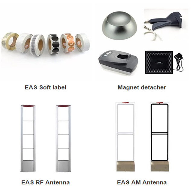 안전 EAS 연약한 rf 상표 주문 로고 DR를 후무려서 RF8.2Mhz EAS 연약한 상표 입니다